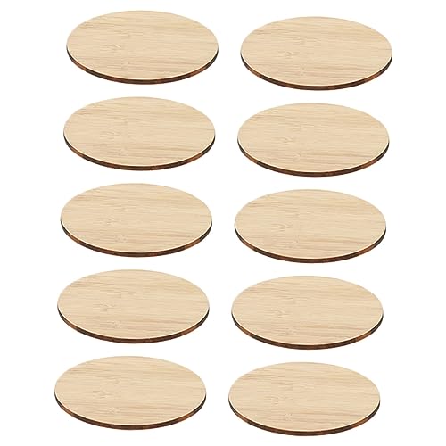HAPINARY 10 Stück Runde Unvollendete Holzscheiben für DIY Bastelprojekte Glatte Oberfläche für Hochzeiten Dekoration und Kreative Gestaltung HAPINARY 10 Stück Runde Unvollendete Holzscheiben für DIY Bastelprojekte Glatte Oberfläche für Hochzeiten Dekoration und Kreative Gestaltung von HAPINARY