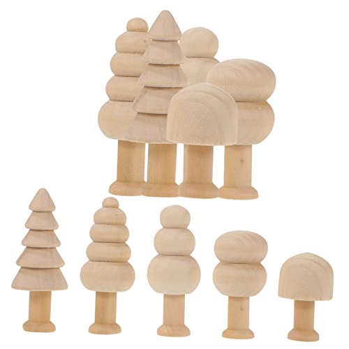 HAPINARY 10 Stück Teiliges Diy Holz Baum Unbehandelte Mini Holzbäume für Bastelarbeiten Kindgerechte Graffiti Holzornamente Natürliche Holzfarbe für Schreibtisch und Wohnungsdekoration HAPINARY 10 Stück Teiliges Diy Holz Baum Unbehandelte Mini Holzbäume für Bastelarbeiten Kindgerechte Graffiti Holzornamente Natürliche Holzfarbe für Schreibtisch und Wohnungsdekoration von HAPINARY