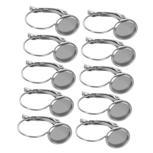 HAPINARY 10 Stück Teiliges Edelstahl Ohrhaken mit Anhänger Tray Robuste DIY Schmuckherstellung Ohrhaken für Ohrring Basteln und Schmuckzubehör Langlebig und Vielseitig Einsetzbar HAPINARY 10 Stück Teiliges Edelstahl Ohrhaken mit Anhänger Tray Robuste DIY Schmuckherstellung Ohrhaken für Ohrring Basteln und Schmuckzubehör Langlebig und Vielseitig Einsetzbar von HAPINARY
