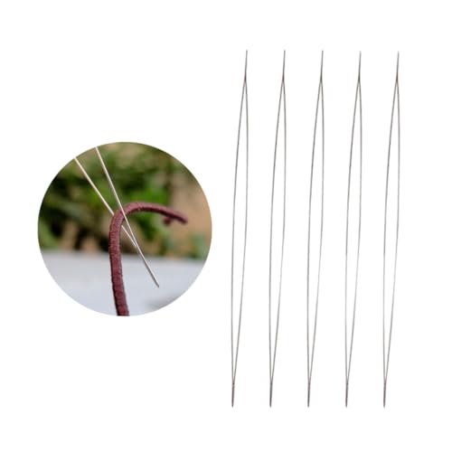 HAPINARY 10 Stück Teiliges Große Öhr Perlennadeln aus Flexibles Stabiles DIY Handwerk Werkzeug für Perlenstickerei Leicht und Langlebig Geeignet für Verschiedene Faden und Perlengrößen HAPINARY 10 Stück Teiliges Große Öhr Perlennadeln aus Flexibles Stabiles DIY Handwerk Werkzeug für Perlenstickerei Leicht und Langlebig Geeignet für Verschiedene Faden und Perlengrößen von HAPINARY