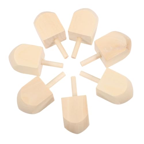 HAPINARY 10 Stück Teiliges Hanukkah Holz Dreidel Natürliche Unlackierte Spielkreisel mit Klassischem Design und Hebräischen Buchstaben für DIY Bastelprojekte Familienfeiern und Festliche HAPINARY 10 Stück Teiliges Hanukkah Holz Dreidel Natürliche Unlackierte Spielkreisel mit Klassischem Design und Hebräischen Buchstaben für DIY Bastelprojekte Familienfeiern und Festliche von HAPINARY