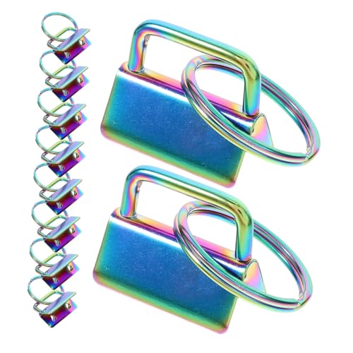 HAPINARY 10 Stück Teiliges Schlüsselanhänger Wristlet Bunte Tail Clips für DIY Schlüsselbänder und Taschen Stilvolle Benutzerfreundliche Schlüsselring Hardware für Kreative Bastelprojekte HAPINARY 10 Stück Teiliges Schlüsselanhänger Wristlet Bunte Tail Clips für DIY Schlüsselbänder und Taschen Stilvolle Benutzerfreundliche Schlüsselring Hardware für Kreative Bastelprojekte von HAPINARY