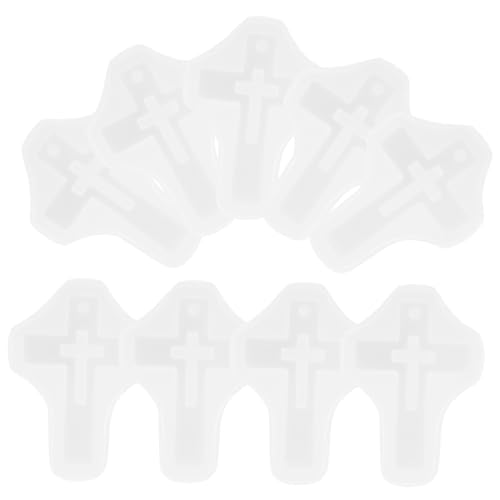 HAPINARY 10 Stück Teiliges Silikonform für Kreuzanhänger DIY Harz Gießform für Schmuckherstellung Kreative Bastelideen für und Dekoration HAPINARY 10 Stück Teiliges Silikonform für Kreuzanhänger DIY Harz Gießform für Schmuckherstellung Kreative Bastelideen für und Dekoration von HAPINARY