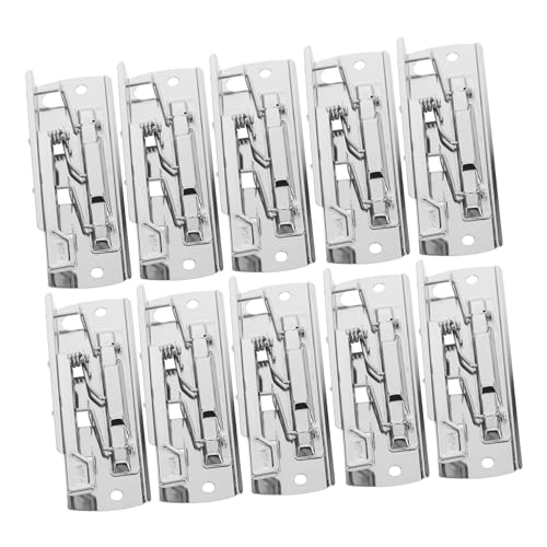 HAPINARY 10 Stück Teiliges aus Metall Ordnerklammern Verstellbare Klemmen für Dokumente Langlebige Clip Halter für Büro Schule und Zuhause Hochleistungs Klammern mit Starkem Halt HAPINARY 10 Stück Teiliges aus Metall Ordnerklammern Verstellbare Klemmen für Dokumente Langlebige Clip Halter für Büro Schule und Zuhause Hochleistungs Klammern mit Starkem Halt von HAPINARY