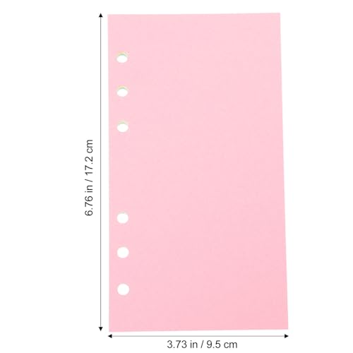 HAPINARY 100 Blatt Blanko Nachfüllpapier Lose Papier Ringbucheinlagen Ersatz für Planer Notizblock Nachfüllblätter Schreibpapier HAPINARY 100 Blatt Blanko Nachfüllpapier Lose Papier Ringbucheinlagen Ersatz für Planer Notizblock Nachfüllblätter Schreibpapier von HAPINARY