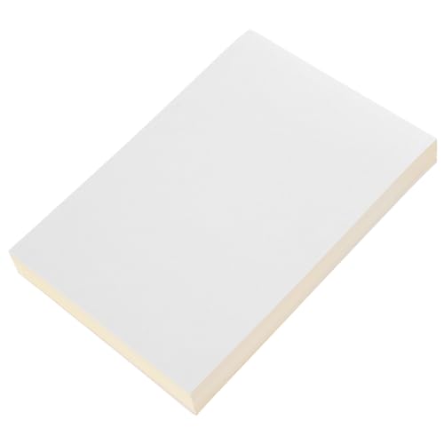HAPINARY 100 Blatt Druckerpapier, Praktisches Aufkleberpapier, Klebrige Papieretiketten, Druckeraufkleberpapier, Wasserdichtes Vinylaufkleberpapier, Leeres Aufkleberdruckpapier, von HAPINARY