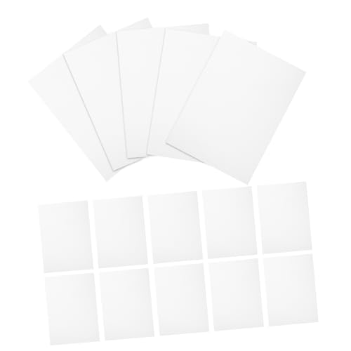 HAPINARY 100 Blatt Druckerpapier Druckerkartonpapier Dickes Druckpapier Druckpapier Blankopapier Blanko Malpapier Klares Druckpapier Schreibpapier Mehrzweck Druckpapier von HAPINARY