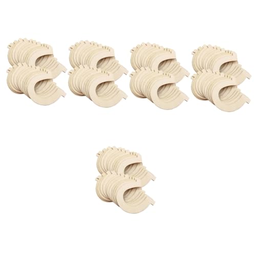 HAPINARY 100 Stck. Unvollendete Holzscheiben Hufeisenform DIY Holzstücke für Bastelarbeiten und Dekorationen Leichtes Holzmaterial Einfach zu Gestalten für Schulprojekte HAPINARY 100 Stck. Unvollendete Holzscheiben Hufeisenform DIY Holzstücke für Bastelarbeiten und Dekorationen Leichtes Holzmaterial Einfach zu Gestalten für Schulprojekte von HAPINARY