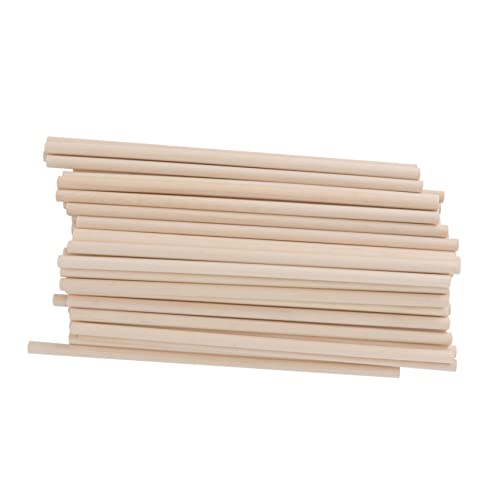 HAPINARY 100 Stück DIY Holzstäbchen für Eiscreme Naturholz Eisstiele Handwerkliche Materialien für Kreative Bastelprojekte Geeignet für Erwachsene von HAPINARY