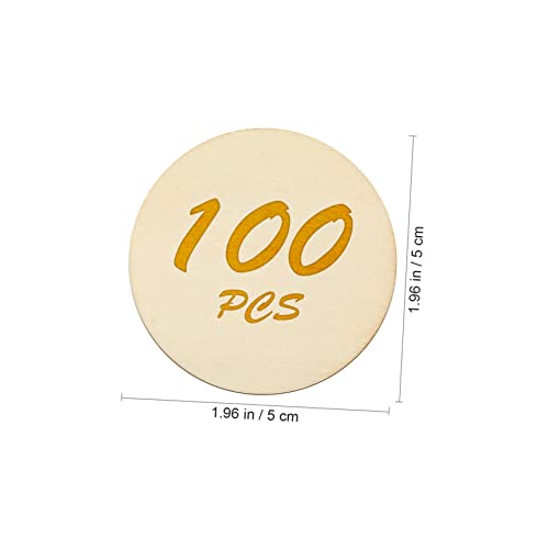 HAPINARY 100 Stück DIY Rundholzscheiben Holz Durchmesser Bastelmaterial für Kunsthandwerk Malen Dekoration und Lernspielzeug für und Sicher HAPINARY 100 Stück DIY Rundholzscheiben Holz Durchmesser Bastelmaterial für Kunsthandwerk Malen Dekoration und Lernspielzeug für und Sicher von HAPINARY