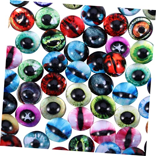 HAPINARY 100 Stück Glasaugen für DIY Schmuck und Bastelprojekte Langlebige Halbrunde Tieraugen Cabochons Vielseitig für Puppen Schmuck und Dekoration Geeignet HAPINARY 100 Stück Glasaugen für DIY Schmuck und Bastelprojekte Langlebige Halbrunde Tieraugen Cabochons Vielseitig für Puppen Schmuck und Dekoration Geeignet von HAPINARY