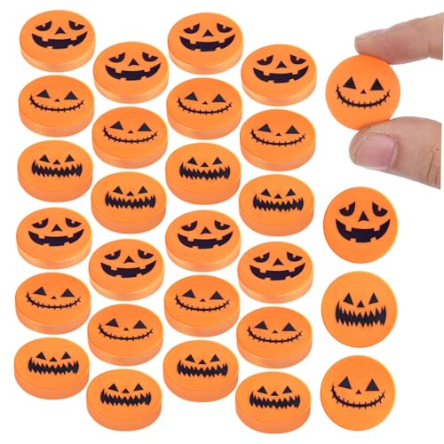 HAPINARY 100 Stück Halloween Mini Radiergummis aus Tpr Material Kreative Kürbis Radierer in Verschiedenen Formen Klein und Tragbar für Schule Partygeschenke und Herbstveranstaltungen HAPINARY 100 Stück Halloween Mini Radiergummis aus Tpr Material Kreative Kürbis Radierer in Verschiedenen Formen Klein und Tragbar für Schule Partygeschenke und Herbstveranstaltungen von HAPINARY