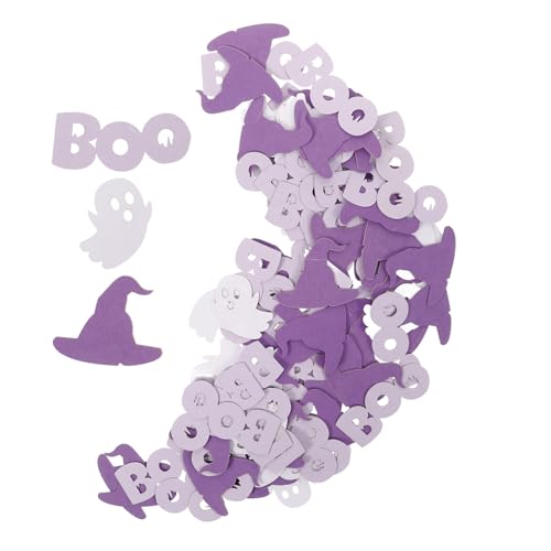 HAPINARY 100 Stück Halloween Tischkonfetti, Halloween Wurfrequisiten, Halloween Themenkonfetti, Halloween Streudeko Konfetti, Halloween Dekorationen, Hexenhut Konfetti Zur Dekoration HAPINARY 100 Stück Halloween Tischkonfetti, Halloween Wurfrequisiten, Halloween Themenkonfetti, Halloween Streudeko Konfetti, Halloween Dekorationen, Hexenhut Konfetti Zur Dekoration von HAPINARY