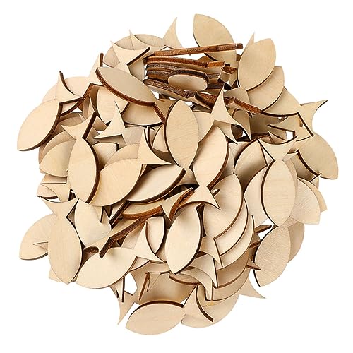 HAPINARY 100 Stück Holzfisch Dekorplatte, Unvollendete Fischförmige Holzausschnitte, Bastelholzrohlinge, Unvollendete DIY Fischausschnitte, Unvollendete Holzausschnitte, Holzausschnitte, HAPINARY 100 Stück Holzfisch Dekorplatte, Unvollendete Fischförmige Holzausschnitte, Bastelholzrohlinge, Unvollendete DIY Fischausschnitte, Unvollendete Holzausschnitte, Holzausschnitte, von HAPINARY