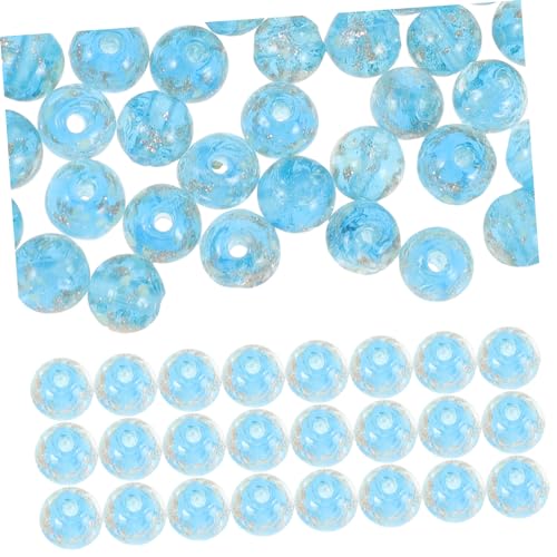 HAPINARY 100 Stück Leuchtperlen, DIY Halskette, Lose Perlen, Halskettenperlen Zur Schmuckherstellung, Glasperlen, DIY Zubehör, Schmuckherstellungsperlen, Armbandperlen Für DIY Ohrringe, von HAPINARY
