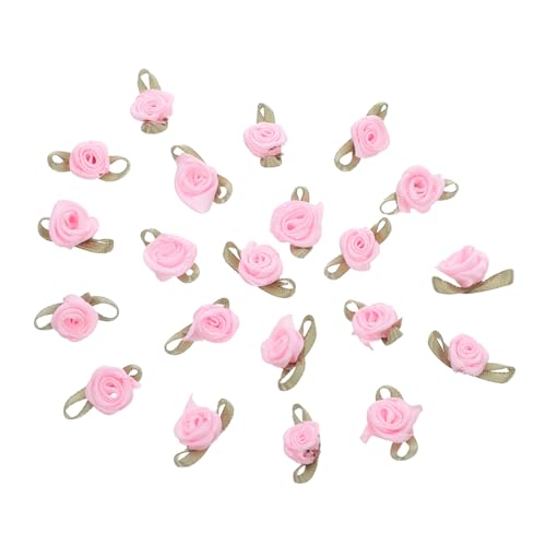 HAPINARY 100 Stück Mini Satinrosen mit Grünen Blättern Realistische Stoffblumen für DIY Basteln Hochzeit Dekoration Scrapbooking Karten und Haarschmuck Zarte Rosa Schleifenverzierung HAPINARY 100 Stück Mini Satinrosen mit Grünen Blättern Realistische Stoffblumen für DIY Basteln Hochzeit Dekoration Scrapbooking Karten und Haarschmuck Zarte Rosa Schleifenverzierung von HAPINARY