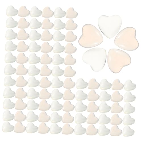 HAPINARY 100 Stück Nail Art Herz Strasssteine, Nagel Charms, Maniküre Charms, Herz Charms Für Nägel, Nageldekoration, Nagelkunst, Edelsteine, Maniküre Zubehör, Maniküre Dekoration, von HAPINARY