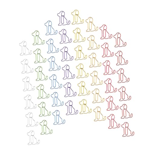 HAPINARY 100 Stück Niedliche Hund Büroklammern Tierform Lesezeichen Clips aus Praktische Bürobedarf für Lehrer und Hundeliebhaber Einzigartiges Design für Bessere Organisation HAPINARY 100 Stück Niedliche Hund Büroklammern Tierform Lesezeichen Clips aus Praktische Bürobedarf für Lehrer und Hundeliebhaber Einzigartiges Design für Bessere Organisation von HAPINARY
