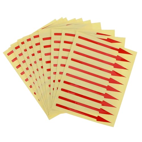 HAPINARY 100 Stück Reflektierende Pfeilaufkleber für Druckmessgeräte Selbstklebend Feuchtigkeitsresistente Instrumentenanzeige mit Roten Gelben und Grünen Dreieckspfeilen Klare HAPINARY 100 Stück Reflektierende Pfeilaufkleber für Druckmessgeräte Selbstklebend Feuchtigkeitsresistente Instrumentenanzeige mit Roten Gelben und Grünen Dreieckspfeilen Klare von HAPINARY