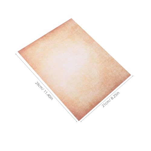 HAPINARY 100 Stück Vintage Briefpapier Beidseitig Bedrucktes Retro Schreibpapier für Diy Einladungen Zertifikate Tagebücher Stabiles Tintenfestes Papier für Handschriftliche Briefe und HAPINARY 100 Stück Vintage Briefpapier Beidseitig Bedrucktes Retro Schreibpapier für Diy Einladungen Zertifikate Tagebücher Stabiles Tintenfestes Papier für Handschriftliche Briefe und von HAPINARY