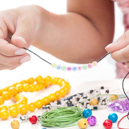 HAPINARY 1000 Stück Fluoreszierende Buchstabenperlen Runde DIY Schmuckperlen für Armbänder Vielseitige Bastelperlen zur Schmuckherstellung für Kreative Handarbeiten und Geschenke HAPINARY 1000 Stück Fluoreszierende Buchstabenperlen Runde DIY Schmuckperlen für Armbänder Vielseitige Bastelperlen zur Schmuckherstellung für Kreative Handarbeiten und Geschenke von HAPINARY