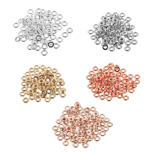 HAPINARY 1000 Stück Teiliges Flache Scheiben Abstandsperlen aus Langlebigem Ccb Material Vielseitig Einsetzbar für DIY Schmuckherstellung Wie Armbänder Halsketten und Ohrringe Leicht zu HAPINARY 1000 Stück Teiliges Flache Scheiben Abstandsperlen aus Langlebigem Ccb Material Vielseitig Einsetzbar für DIY Schmuckherstellung Wie Armbänder Halsketten und Ohrringe Leicht zu von HAPINARY