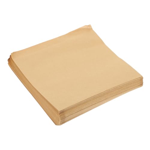 HAPINARY 100Stücke Kraftpapier Fettdichte Papiertüten für Lebensmittel Ölbeständige Snackbeutel für und Veranstaltungen Halten Lebensmittel Frisch und Sauber von HAPINARY