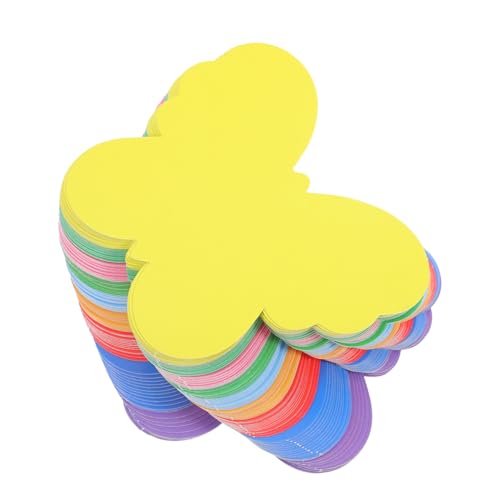 HAPINARY 108 Stück Bunte Dekorationen für Klassenzimmer und Bastelprojekte Große Schmetterlingsformen für Frühlings und Sommerthemen für Bulletin Boards und Diy Bastelarbeiten von HAPINARY