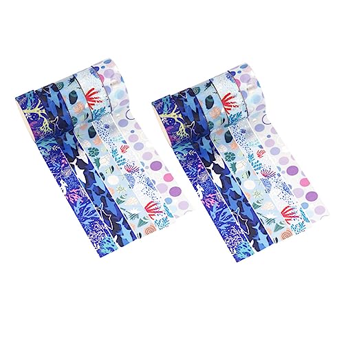 HAPINARY 10Rollen Washi Tape Stil Dekoratives Klebeband für Scrapbooking DIY Handwerk Tagebuch Planer Designs mit Einzigartigen Mustern für Projekte HAPINARY 10Rollen Washi Tape Stil Dekoratives Klebeband für Scrapbooking DIY Handwerk Tagebuch Planer Designs mit Einzigartigen Mustern für Projekte von HAPINARY