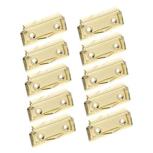 HAPINARY Robuste Klemmbrett-Binderclips aus Aluminiumlegierung Büro-Büroklammern Metall-Büroklammern Büroklammern von HAPINARY