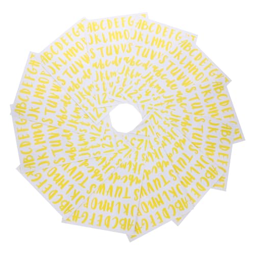 HAPINARY 12 Blatt Alphanumerische Aufkleber Buchstabenaufkleber Aufkleber Buchstaben Für Plakattafel Alphabetaufkleber Selbstklebende Aufkleber Zahlenaufkleber Für Scrapbook Scrapbooking HAPINARY 12 Blatt Alphanumerische Aufkleber Buchstabenaufkleber Aufkleber Buchstaben Für Plakattafel Alphabetaufkleber Selbstklebende Aufkleber Zahlenaufkleber Für Scrapbook Scrapbooking von HAPINARY
