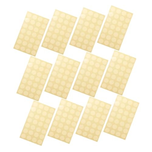 HAPINARY 12 Blatt Schutzaufkleber Für Loseblätter, Locher Verstärkungsaufkleber, Ordner Verstärkungsaufkleber, Papierlochverstärker, Loseblatt Papieraufkleber, Lochverstärker Für Papier von HAPINARY