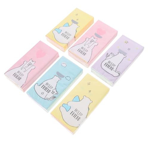 HAPINARY 12 Packungen Papierservietten, Party Dekorationsservietten, Party Servietten, Bedrucktes Seidenpapier, Bezaubernde Servietten, Tragbare Cartoon Servietten, Tragbare Cartoon HAPINARY 12 Packungen Papierservietten, Party Dekorationsservietten, Party Servietten, Bedrucktes Seidenpapier, Bezaubernde Servietten, Tragbare Cartoon Servietten, Tragbare Cartoon von HAPINARY