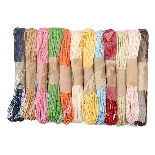 HAPINARY 12 Rollen Bunte Papierkordel Farben Mix für DIY Handwerk Basteln Floristik und Scrapbooking Umweltfreundliche Papier Schnur für Kreative Projekte HAPINARY 12 Rollen Bunte Papierkordel Farben Mix für DIY Handwerk Basteln Floristik und Scrapbooking Umweltfreundliche Papier Schnur für Kreative Projekte von HAPINARY