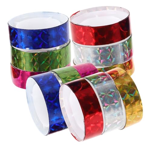 HAPINARY 12 Rollen Dekoratives Klebeband für Scrapbooking Selbstklebendes Hand Account Tape für Journaling DIY Kunsthandwerk und Dekoration von Fotoalben von HAPINARY