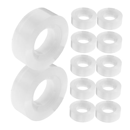HAPINARY 12 Rollen Tesafilm Klebeband Verpackungsmaterial sich bewegendes Band Bandrolle Eishockeyband Beutelverschlussband Verpackungsband Transferband aus Papier Pappband bopp Transparent HAPINARY 12 Rollen Tesafilm Klebeband Verpackungsmaterial sich bewegendes Band Bandrolle Eishockeyband Beutelverschlussband Verpackungsband Transferband aus Papier Pappband bopp Transparent von HAPINARY