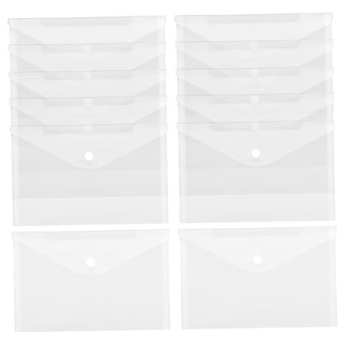 HAPINARY 12 Stück Aktenhalter, Dokumententaschen, A5, Dicke Aktentaschen, A5 Tasche, Aktenumschläge Aus Kunststoff, Transparente Aktentaschen, Büro Aktenordner, Akten Organizer, HAPINARY 12 Stück Aktenhalter, Dokumententaschen, A5, Dicke Aktentaschen, A5 Tasche, Aktenumschläge Aus Kunststoff, Transparente Aktentaschen, Büro Aktenordner, Akten Organizer, von HAPINARY