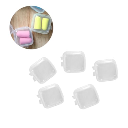 HAPINARY 12 Stück Mini Aufbewahrungsboxen Kunststoff Schmuckbox für Ohrstöpsel Perlen und Make Up Leicht und Praktisch für Aufbewahrung von Kleinteilen von HAPINARY