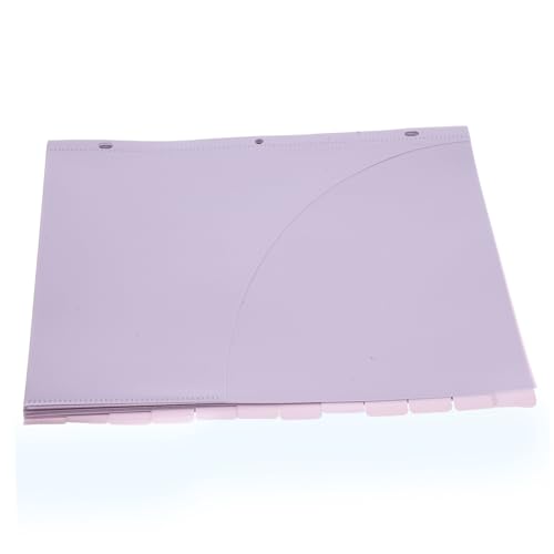 HAPINARY 12 Stück Teiliges Discbound Dokumententaschen Trennblätter mit Taschen Stabile Ordner Teiler für Büro Schule Zuhause Langlebige Aktenordner Register HAPINARY 12 Stück Teiliges Discbound Dokumententaschen Trennblätter mit Taschen Stabile Ordner Teiler für Büro Schule Zuhause Langlebige Aktenordner Register von HAPINARY
