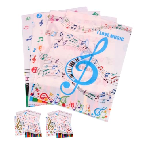 HAPINARY 12 Stück Teiliges Form Dokumentenmappe mit Stilvollem Klaviernoten Wiederverwendbarer PVC Aktenordner für Schule und Büro Praktische Doppelseitige Papierablage für Musiknoten und HAPINARY 12 Stück Teiliges Form Dokumentenmappe mit Stilvollem Klaviernoten Wiederverwendbarer PVC Aktenordner für Schule und Büro Praktische Doppelseitige Papierablage für Musiknoten und von HAPINARY