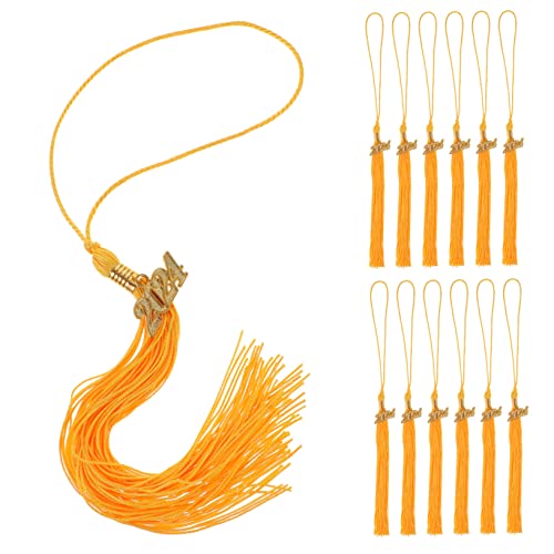 HAPINARY 12 Stück Teiliges Goldene Abschlussquasten für Doktorhut Langlebige Tassel Accessoires Dekorative Abschlusskappen Anhänger für Abi Sponsion Realschulabschluss Feier HAPINARY 12 Stück Teiliges Goldene Abschlussquasten für Doktorhut Langlebige Tassel Accessoires Dekorative Abschlusskappen Anhänger für Abi Sponsion Realschulabschluss Feier von HAPINARY