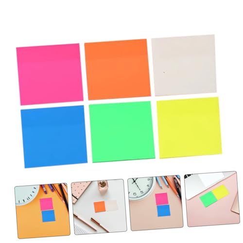 HAPINARY 12 Stück Teiliges Pet Haftnotizen Fluoreszierende Index Tabs Sichere Haftung Abnehmbare Markierungsstreifen für Effiziente Notizen Farbige Klebezettel für Büro und Studium HAPINARY 12 Stück Teiliges Pet Haftnotizen Fluoreszierende Index Tabs Sichere Haftung Abnehmbare Markierungsstreifen für Effiziente Notizen Farbige Klebezettel für Büro und Studium von HAPINARY