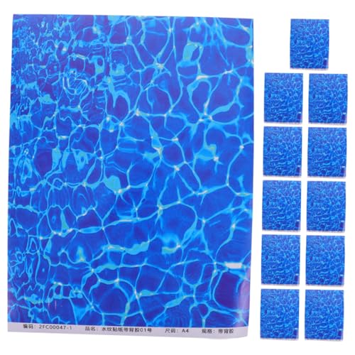 HAPINARY 12 Stück Teiliges Selbstklebende Wasser Effekt Sticker Perlmutt Dekoratives Meerwellen Panel für Klassenzimmer Büro Tafel und Party Vielseitig für Glatte Flächen Wie Wand und Möbel HAPINARY 12 Stück Teiliges Selbstklebende Wasser Effekt Sticker Perlmutt Dekoratives Meerwellen Panel für Klassenzimmer Büro Tafel und Party Vielseitig für Glatte Flächen Wie Wand und Möbel von HAPINARY