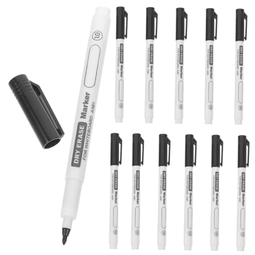 HAPINARY 12 Stück Whiteboard Stifte, Schulbedarf, Markierungsstift, Klassenzimmer Markierungsstift, Whiteboard Marker, Schüler Markierungsstift, Markierstift Für Die Schule, HAPINARY 12 Stück Whiteboard Stifte, Schulbedarf, Markierungsstift, Klassenzimmer Markierungsstift, Whiteboard Marker, Schüler Markierungsstift, Markierstift Für Die Schule, von HAPINARY