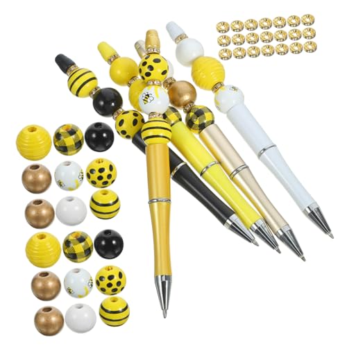 HAPINARY 12 Teiliger Kugelschreiber Mit Perlen, Perlenstift, Perlenstifte, Stifte Set, Ergonomische Spaßstifte, Bürostift Für Erwachsene, Kunststoffstifte, Kugelschreiber, Tintenstift, von HAPINARY