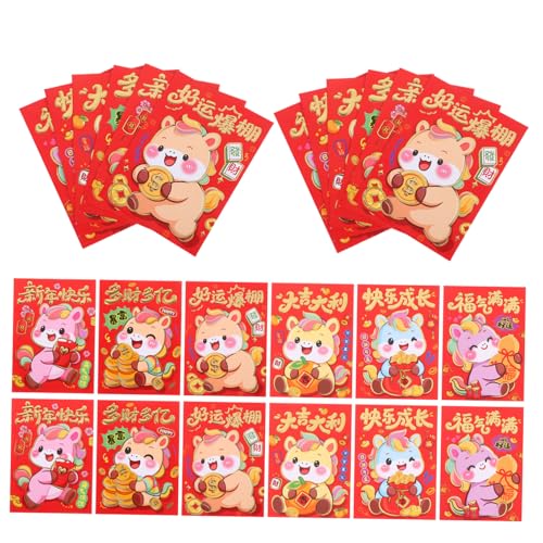HAPINARY 120 Stück Glücksgeldumschläge Jahr Des Pferdes Rote Briefumschläge Cartoon Pferd Motiv Frühlingsfest Hochzeit Geburtstag Party Hong Bao Umschläge HAPINARY 120 Stück Glücksgeldumschläge Jahr Des Pferdes Rote Briefumschläge Cartoon Pferd Motiv Frühlingsfest Hochzeit Geburtstag Party Hong Bao Umschläge von HAPINARY