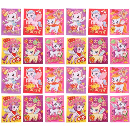 HAPINARY 120 Stück Pferd Design Rote Umschläge Lunar Year Geldumschläge Chinesisches Neujahr Briefumschläge Für Frühlingsfest Geschenkumschläge HAPINARY 120 Stück Pferd Design Rote Umschläge Lunar Year Geldumschläge Chinesisches Neujahr Briefumschläge Für Frühlingsfest Geschenkumschläge von HAPINARY