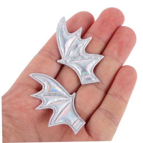 HAPINARY 120 Stück Teiliges Halloween Teufelsflügel Mini Flügel Haarclips für Diy Kostüm Puppen Hüte und Rucksack Zubehör Vielseitige Dekoration für Haar Kleidung und Party Accessoires von HAPINARY