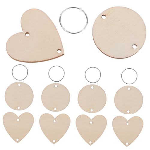 HAPINARY 120 Stück Teiliges Holzscheiben mit Löchern Runde Holzschalen Herzformen Schlüsselringe Langlebiges Zubehör für Hölzerne Geburtstags Erinnerungs Kalender und DIY Bastelprojekte HAPINARY 120 Stück Teiliges Holzscheiben mit Löchern Runde Holzschalen Herzformen Schlüsselringe Langlebiges Zubehör für Hölzerne Geburtstags Erinnerungs Kalender und DIY Bastelprojekte von HAPINARY