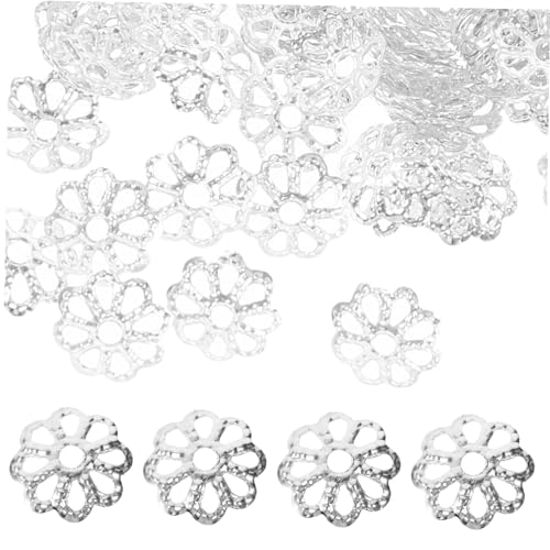 HAPINARY 1200 Stück DIY Hohle Tori Perlen Zur Schmuckherstellung, Metall Blumenkappe, Perlen Tori Perlen Endkappen, Abstandsperlen, Schmuck DIY Perlenkappen, Schmuck Perlenkappen, Lose HAPINARY 1200 Stück DIY Hohle Tori Perlen Zur Schmuckherstellung, Metall Blumenkappe, Perlen Tori Perlen Endkappen, Abstandsperlen, Schmuck DIY Perlenkappen, Schmuck Perlenkappen, Lose von HAPINARY
